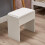 Adaptable Classic White Vanity Set, Large Capacity Storage Drawer, Solid Hardwood Frame for Durability 6