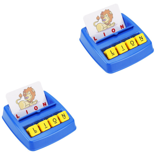 2Ensembles Cartes Mots Éducatives Jouet Enfants 2
