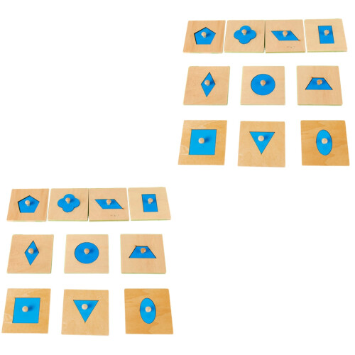 20 Unidades Matemáticos Montessori Geométricas 2
