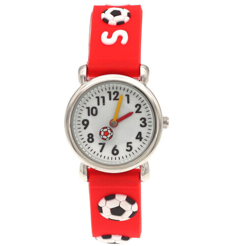 Relógio Futebol Silicone Com ( ) 1