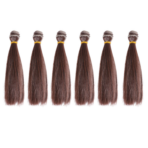6 Unidades Perucas De Cabelo Resistente Ao Calor Para 2
