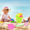 Conjunto De Para Praia Infantil Com Ferramentas Escavação 10