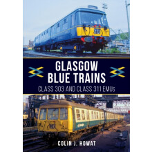 Glasgow Blue Trains by Colin J. Howat Paperback Book