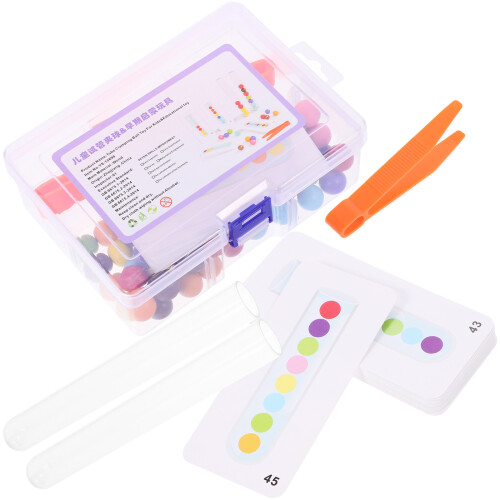 Conjunto De Brinquedo De Montessori Com Coloridas