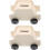 2Pcs DIY Branca Carro Para Crianças 10