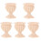 5Pcs Mini Vaso ABS Para Plantas Decorativas 4