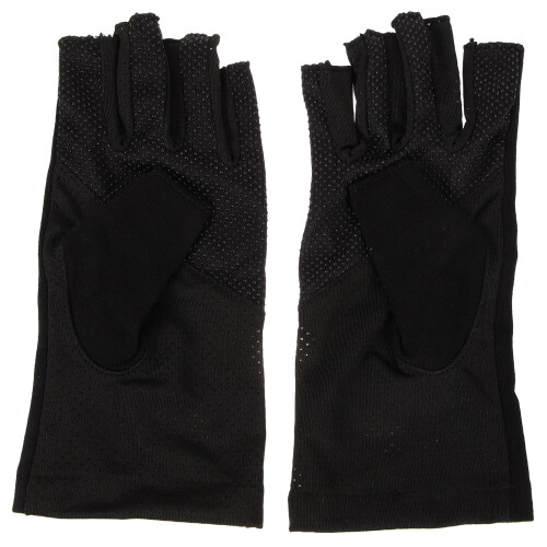 4Pièces Pêche Coton Noir Anti-Uv Confortables Et 2