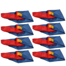 8 Pièces Foulard De Magicien Changement De Couleur Pour Tour