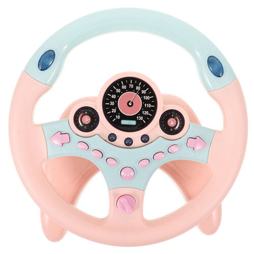 Volante De Carro De Brinquedo Simulado Infantil 2