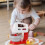 1 Mini Liquidificador Simulado Brinquedo Para Casa De 5