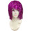 Glittering Foil Wig Perucas De Metálicas Para 3