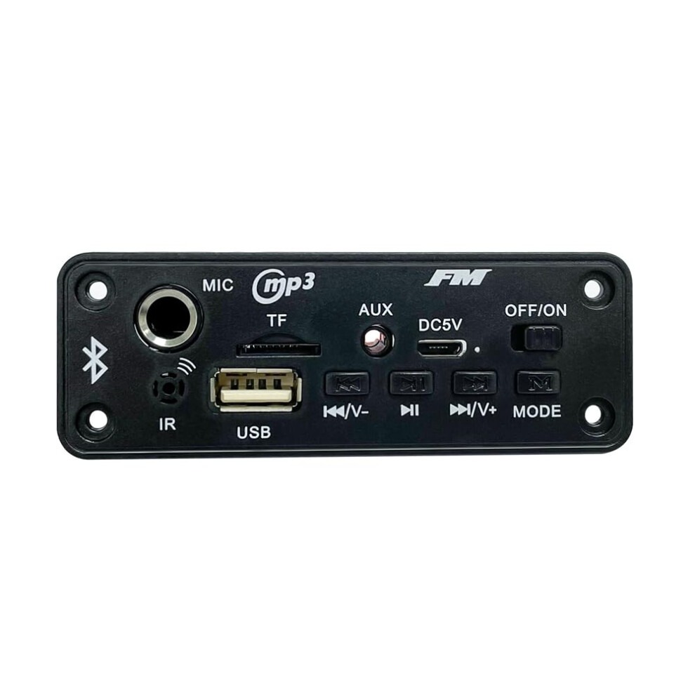 Tf Card Usb Microphone Fm Radio Module 2X5w Bluetooth Amplifier Mp3 Decoder Board Car Mp3 Player 9067246141608