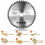 Power Tool Blade Set, Thin Kerf Smooth Cutting Circular Saw Blades For Fast, Efficient Woodworking Tasks 3