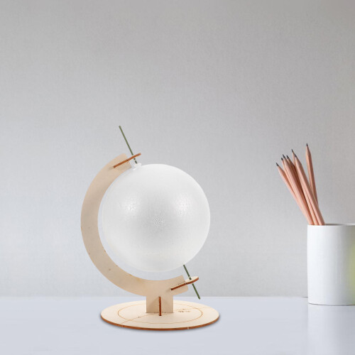 Globe Éducatif En Mousse Support Rotatif Pour Enfants 2