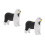 2 Unidades Cachorro Mini Brinquedo 7