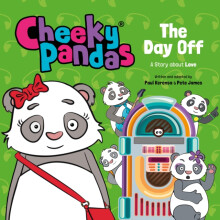 Cheeky Pandas The Day Off by Paul Kerensa Hardcover Book