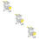 3Pcs De Mini Brinquedo Faz-de-Conta 11