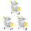 3Pcs De Mini Brinquedo Faz-de-Conta 4