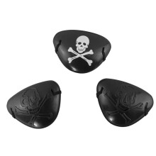6 Sztuk Na Oko Wzór Szkielet Piracki Na Halloween