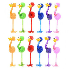 Cute Ostrich-shaped Ballpoint Pen Decompression Toys Fidget Toy Relieves Stress