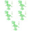 5 Conjuntos Dinossauros Fluorescentes 3D, Esqueletos Crianças 7