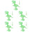 5 Conjuntos Dinossauros Fluorescentes 3D, Esqueletos Crianças 6