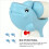 4Pièces Jouets Requin Mini Enfants Plastique Portable 11
