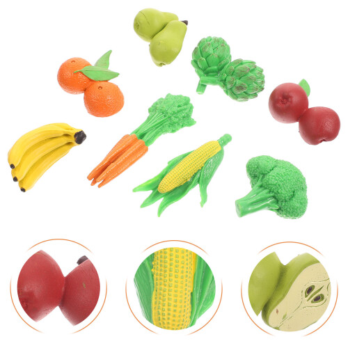 Conjunto De De Legumes E Simulados Hiper-Realistas 2
