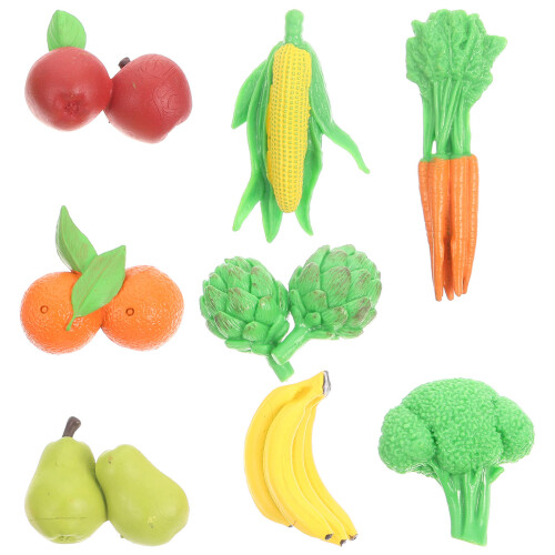 Conjunto De De Legumes E Simulados Hiper-Realistas 1