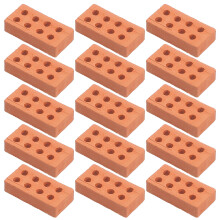 100 Sztuk Mini Cegły Ręcznej Robóty Do Budowy Materiałów Rzemieślniczych
