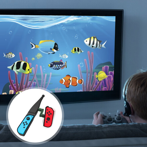 Controlador De Pesca Compatível Com Switch Varinha Sensorial 2