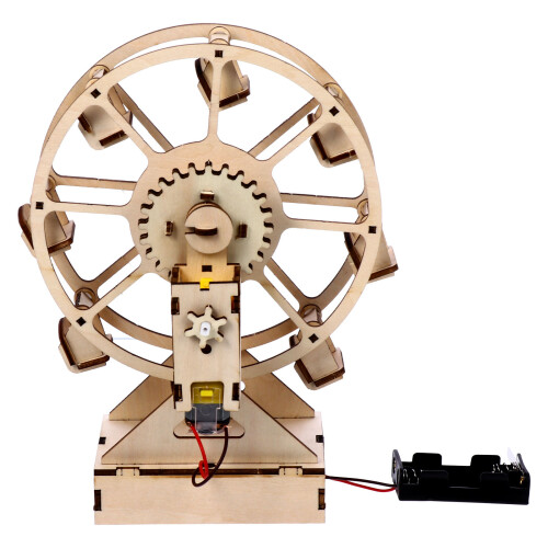 3D -Cabeça DIY Educativo Montagem Sem Bateria