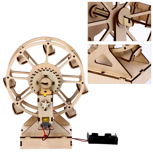 3D -Cabeça DIY Educativo Montagem Sem Bateria 1