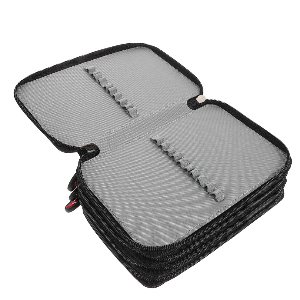 2 Sztuki Kolorowe Etui Na OłóWki Z PrzegróDkami 72 Miejsca-image