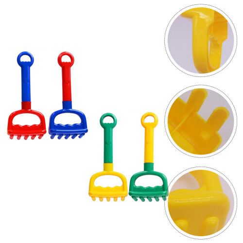 4 Peças Praia Rastilho Brinquedo Plástico 2