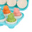6PCS Ei Form Passenden Spielzeug Set Realistische 13