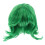 Conjunto De Perucas Para Cosplay Verde Curta Bob 1