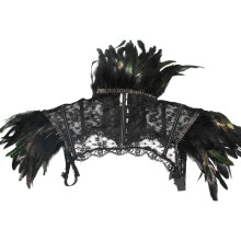 Manto Preto Cape Cosplay Para M