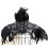 Manto Preto Cape Cosplay Para M 7