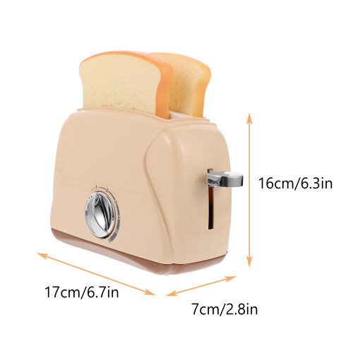 1 Toaster Brinquedo Mini Móvel Para Casa De 1
