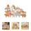 Conjunto Blocos Animais , Brinquedo Empilhar E Equilibrar 7