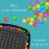 Puzzle Magic Chess Board Games Elimination Training Colorful Rainbow Ball Set 4