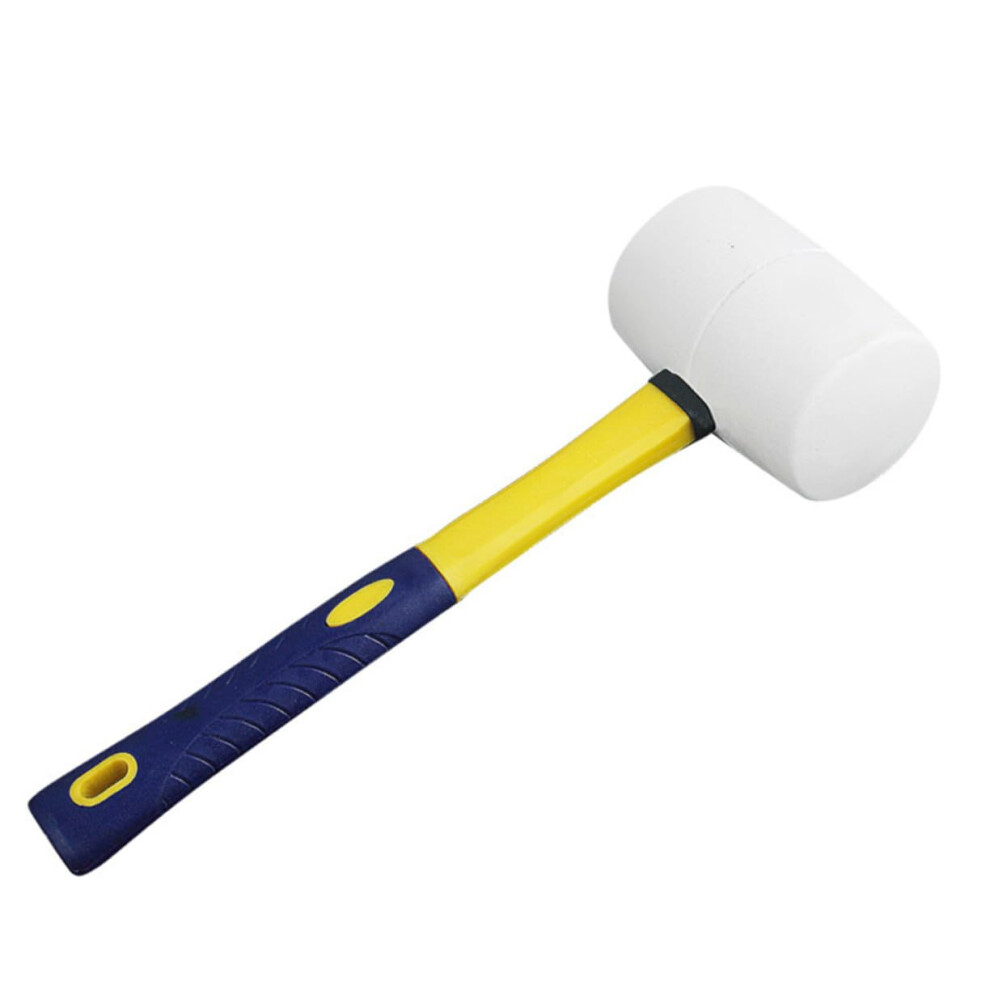 Rubber Hammer For Floor Installation With Fiber Handle, Nonslip Mallet For Tiles And Floorboards Protection 9323874288697