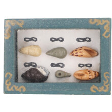 Kit Miniatura Casa De Bonecas com Armazenamento Colecionadores