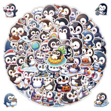 100Stück Pinguin Aufkleber, Pachet Pinguin Aufkleber, Nette Pinguin Aufkleber, Sticker pentru fete, Klein PVC Aufkleber, Cartoon Tier Aufkleber