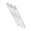 3er-Pack transparente Drehstifte, 2,5 ml, leer, 10