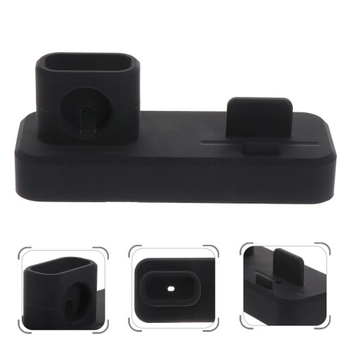 Suporte De Carregamento Silicone Para Relógio 2