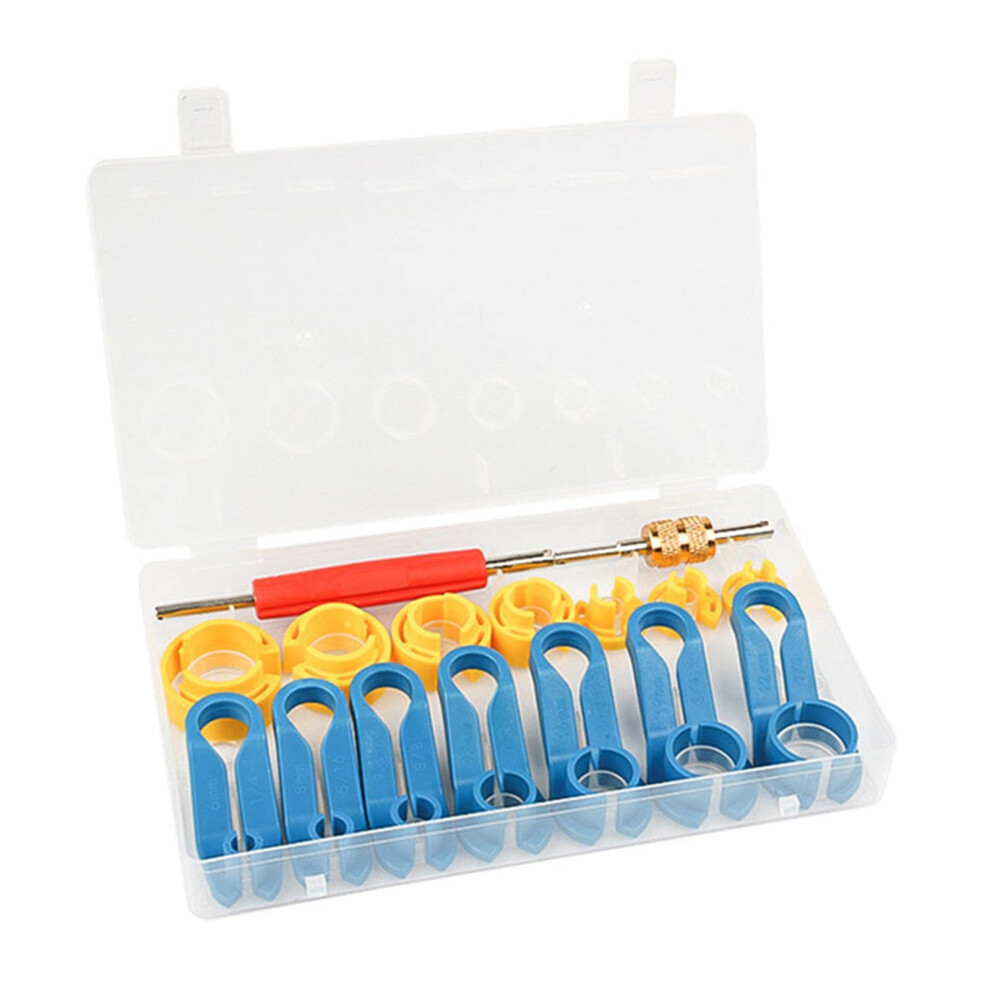 16 Piece Fuel Line Disconnect Tool Set For Automotive Ac And Fuel Transmission Systems 9067246141851