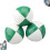 3 Unidades Bolas PU Malabarismo Crianças Verde 5