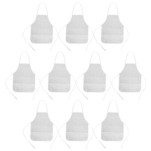 20 . Kinder Mal Schürzen Mit 2 Taschen Für , , Basteln 1